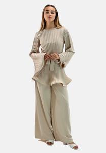 Блуза SET - Trousers Elara, бежевый