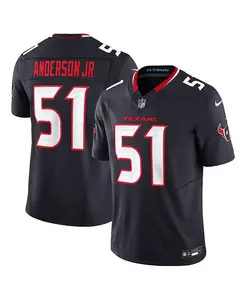 Футболка Houston Texans Vapor F.U.S.E. Limited для мужчин Nike Will Anderson Jr Fanatics, синий