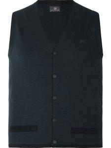 Jan Vanderstorm Жилет 'Tane' в темно-синем цвете