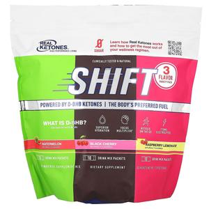 Shift, разнообразный пакет, 30 пакетов Real Ketones