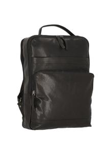 Кожаный рюкзак Bronco 40 см с отделением для ноутбука SPIKES & SPARROW, черный