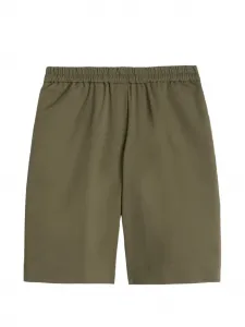 Шорты с эластичным поясом Aspesi, зеленый