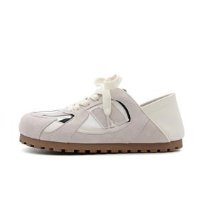 Joy&Mario Женские низкие кеды экрю, цвет Ecru