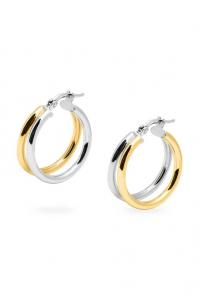 Позолоченные серебряные серьги Ania Kruk