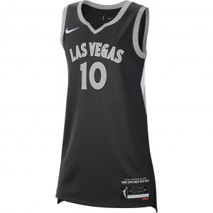 Джерси kelsey plum las vegas aces 2024 dri fit wnba victory Nike, черный