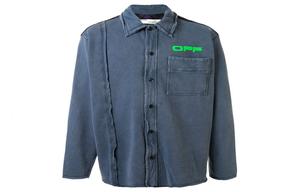 Ss20 Рубашка мужская джинсовая синяя Off-White, синий