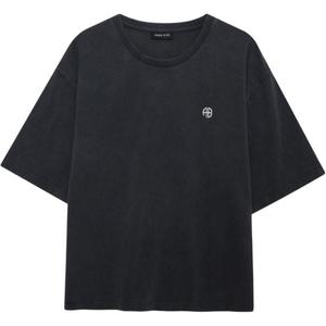 Футболка Rudy Graphic Printed Crewneck Anine Bing, черный