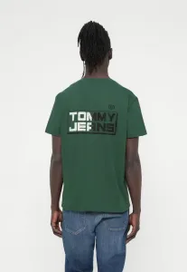 Футболка с принтом в виде спортивных блоков Tommy Jeans, Shadow Pine