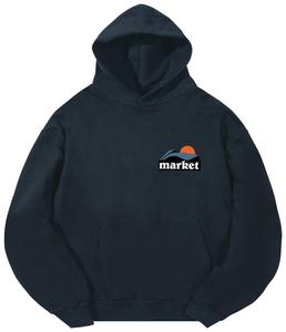 Худи Market On The Horizon, синий