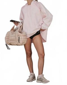 Fp movement Толстовка с капюшоном и полосками в цвете «Наследие» (Heirloom Pink)