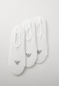 Носки Emporio Armani FOOTIE SOCKS 3 PACK FOOTIE SOCKS, White/White/White/White