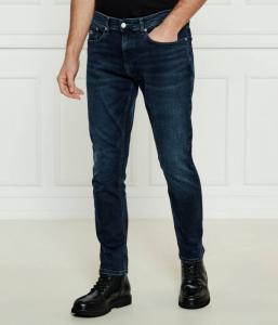 Джинсы из хлопка Slim fit Tommy Jeans, синий