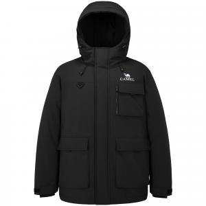 Теплая куртка из коллекции Fleece Collection Unisex CAMEL, phantom черный