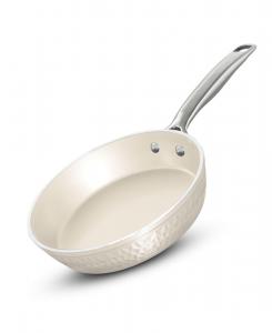 Антипригарная сковорода Hammered Cream диаметром 12 дюймов Gotham Steel, Cream