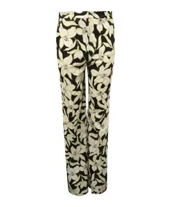 Широкие брюки Max Mara, мультиколор