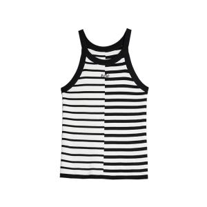 ELLE Топ Women's Black White