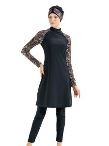 Платье-купальник C&City, черный