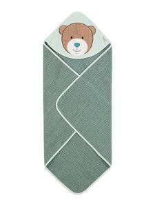 Халат STERNTALER Ben, Petrol/Pastel Green