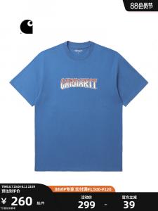 Футболка Carhartt WIP с градиентным принтом, синий