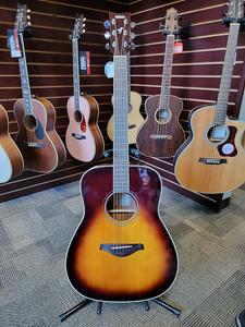 Акустическая гитара Yamaha FG-TA TransAcoustic Dreadnought - Sunburst