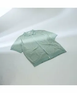 Трикотажная футболка-поло/рубашка из косой сетки Abahouse Lastword, цвет Other Greens 1