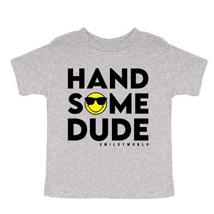 Футболка с принтом Smileyworld handsome dude sunglasses The Juniper Shop, Heather Grey