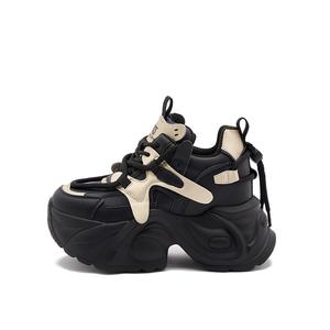 Миланская Love Song Теплые и износостойкие Низкие массивные кроссовки Женские, Молочный чай Кофе на флисовой подкладке