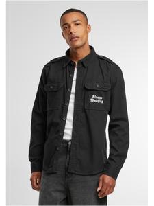 Рубашка с длинным рукавом Mister Tee, черный