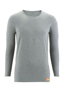 Утепленная дышащая мягкая майка для мужчин bruno banani, цвет Graumelange