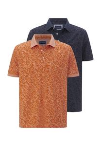 Двойная упаковка рубашки поло faldin Babista, оранжевый