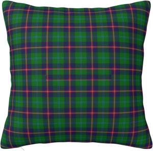 Paruiny Чехол для подушки Clan Young Tartan Reversible Fluffy White