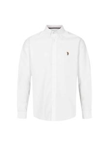 Рубашка на пуговицах классического кроя U.S. POLO ASSN. Armin, белый