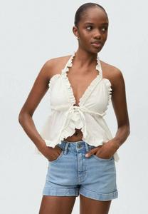 Джинсовые шорты Mango Kids, синий