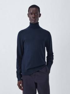 Свитер с воротником-стойкой из мериносовой шерсти Kin, Dark Sapphire