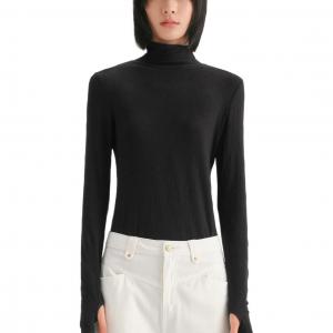 KARL LAGERFELD Вязаный свитер женский черный KARL LAGERFELD / Karl Lagerfeld Jeans