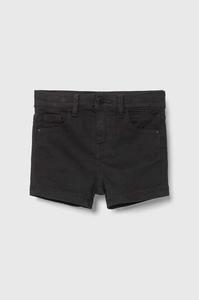 Guess Детские джинсовые шорты, черный