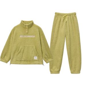 Пижамный комплект женский mustard green Skechers, зеленый