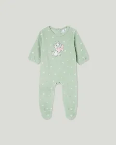 Пижама с рисунками для девочки-малыша Cotton Juice, зеленый