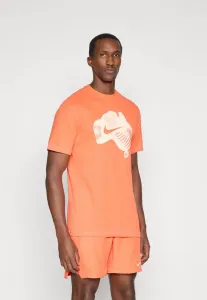 Футболка nikecourt, открытая спортивная футболка Nike Performance, Turf Orange/Sail