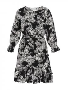 Платье до колена Usha, цвет black white