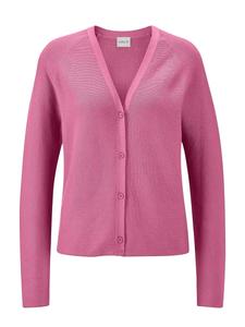 Вязаный кардиган MADELEINE, малиновый