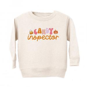 Толстовка с ярким рисунком для малышей Candy Inspector The Juniper Shop, цвет Natural