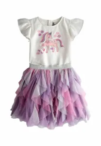 Юбка прямого кроя Jojo Maman Bébé, Lilac Purple Unicorn