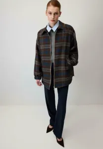 Классическое пальто с воротником Touché Privé, Navy Blue