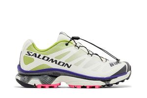 Кроссовки Salomon XT-4 OG Vanilla Ice Dark Citron, белый