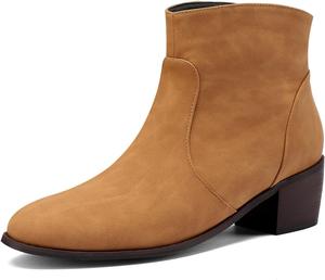 Женские ретро-ботильоны с острым носком Klarmar, Yellow 2