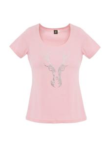 Футболка 458058-2206 розового цвета OS-Trachten