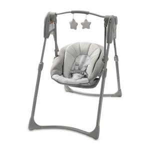 Компактный детский шезлонг Slim Spaces Graco