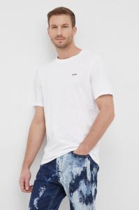 Хлопковая футболка Hugo, белый