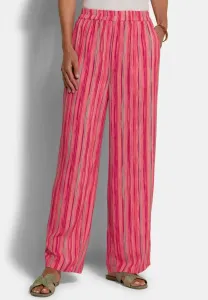 Пижамные трусы palazzo vera mit längsstreifen Goldner, Pink/Sage Patterned